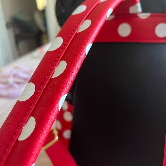 SOLD Minnie Mouse Sequin Disney Loungefly Backpack ❤️☁️✨ - Picture 7 of 12